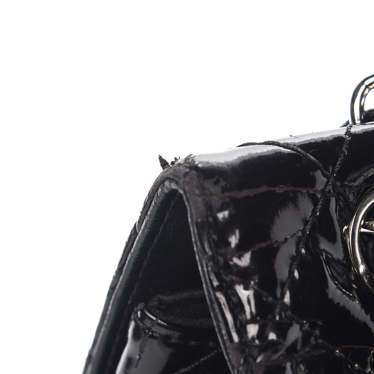 Chanel Vinyl Quilted In the Business Flap Bag Black 15 of 17