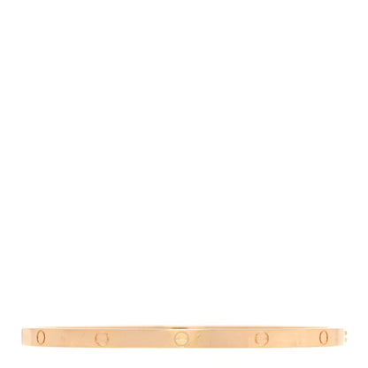 Cartier 18K Yellow Gold Small LOVE Bracelet 18 1 of 5