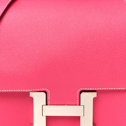 Hermes Epsom Constance 24 Rose Tyrien 8 of 10