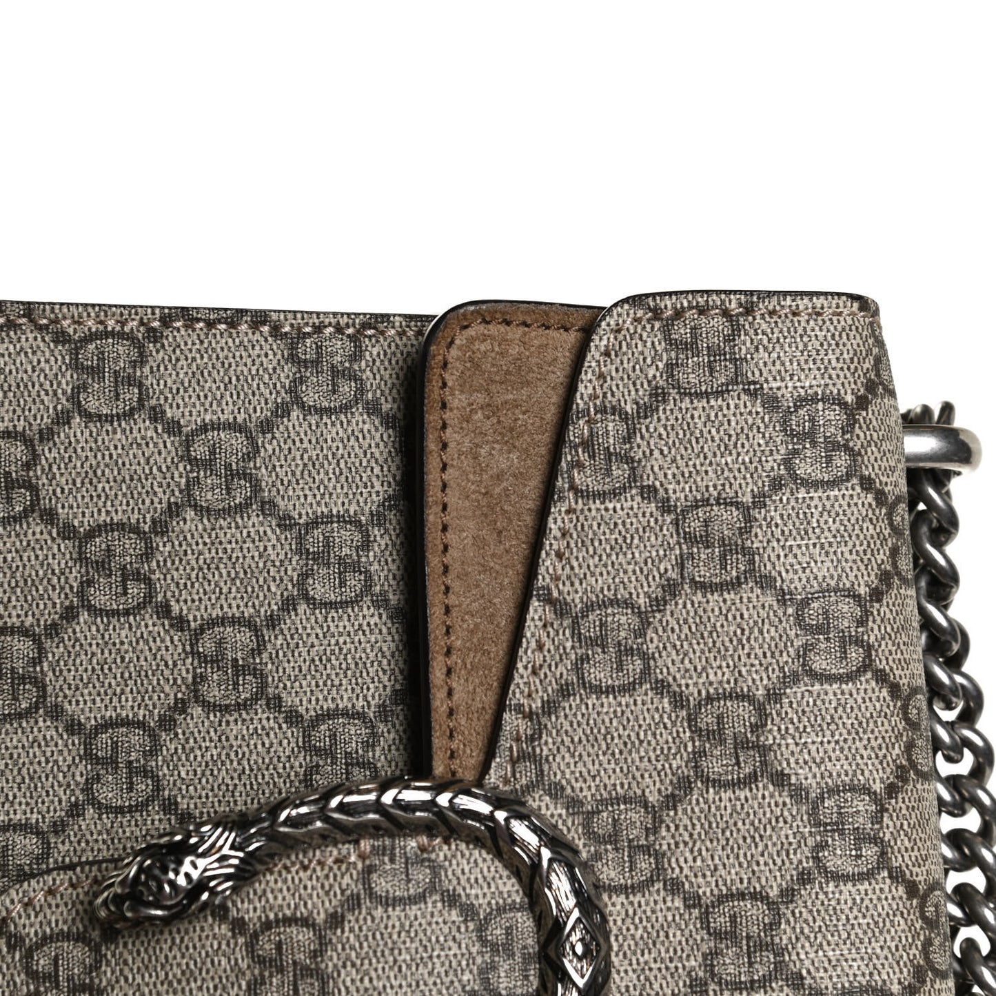 GG Supreme Monogram Mini Dionysus Shoulder Bag Taupe