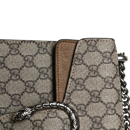 Gucci GG Supreme Monogram Mini Dionysus Shoulder Bag Taupe 12 of 14