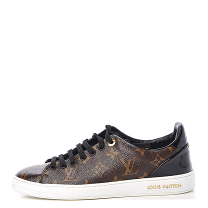 Louis Vuitton Patent Monogram Frontrow Sneakers 37 1 of 9