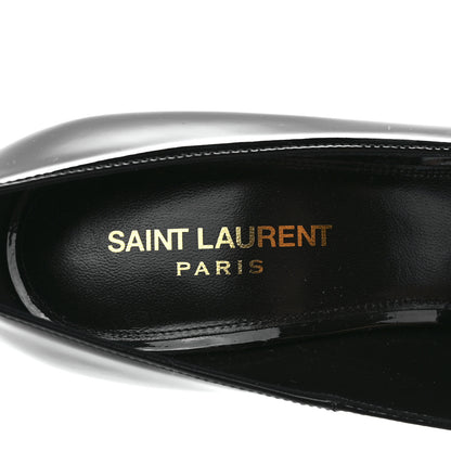 Saint Laurent Patent Opyum 110 Pumps 39 Black Gold 7 of 9