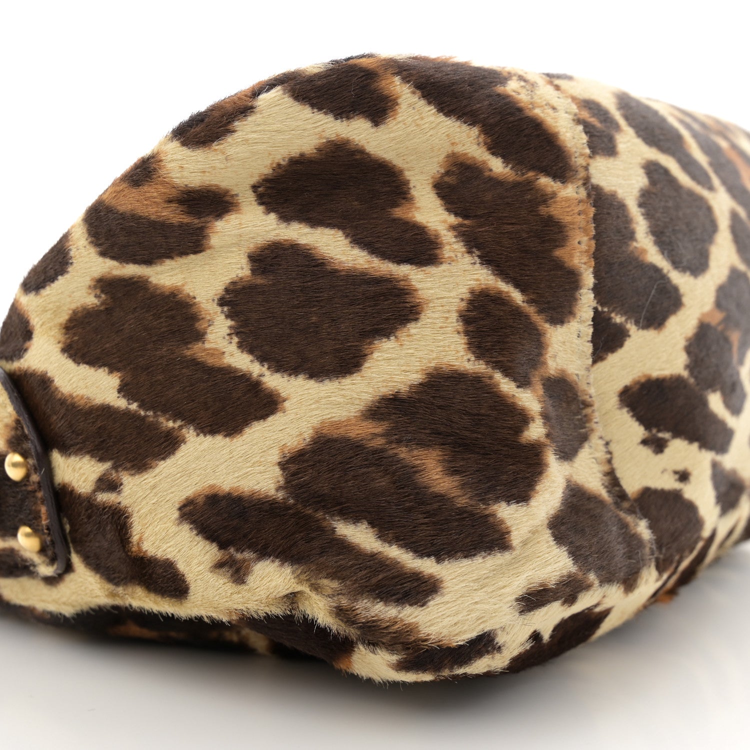 Prada Calf Hair Leopard Print Bag Avorio 9 of 13