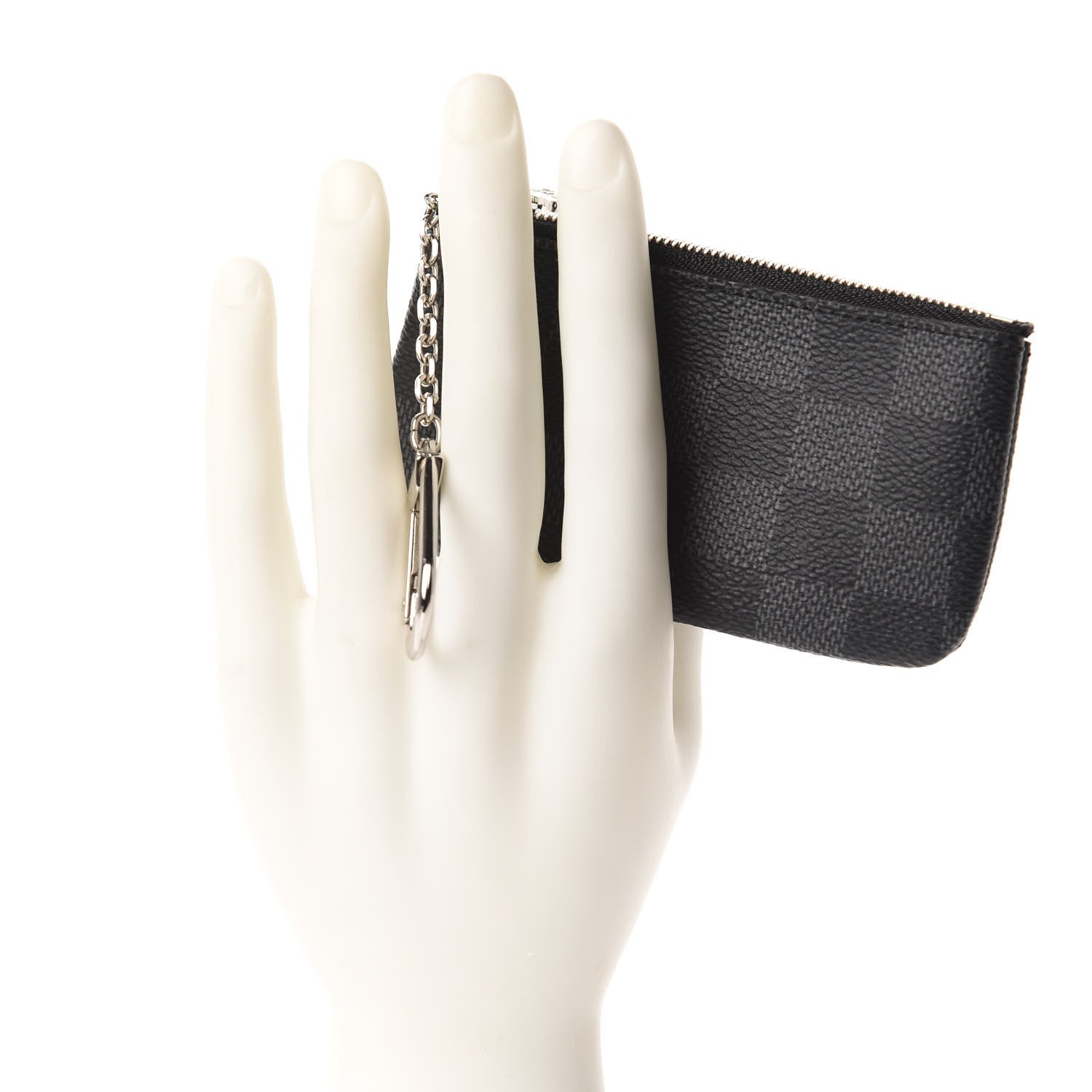 Louis Vuitton Damier Graphite Key Pouch 2 of 6