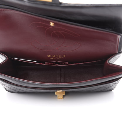 Chanel Aged Calfskin Quilted 2.55 Reissue 226 Flap Black 5 of 10