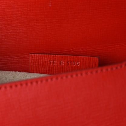 Givenchy Textured Calfskin Mini Pandora Box Crossbody Bag Red 9 of 10