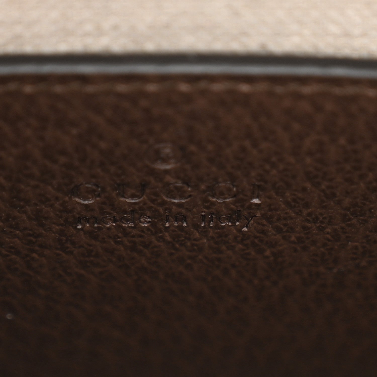 Gucci Monogram Jumbo GG Textured Dollar Calfskin Web Mini Vertical Tote Camel Ebony New Acero 6 of 10