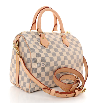 Louis Vuitton Damier Azur Speedy Bandouliere 25 3 of 9