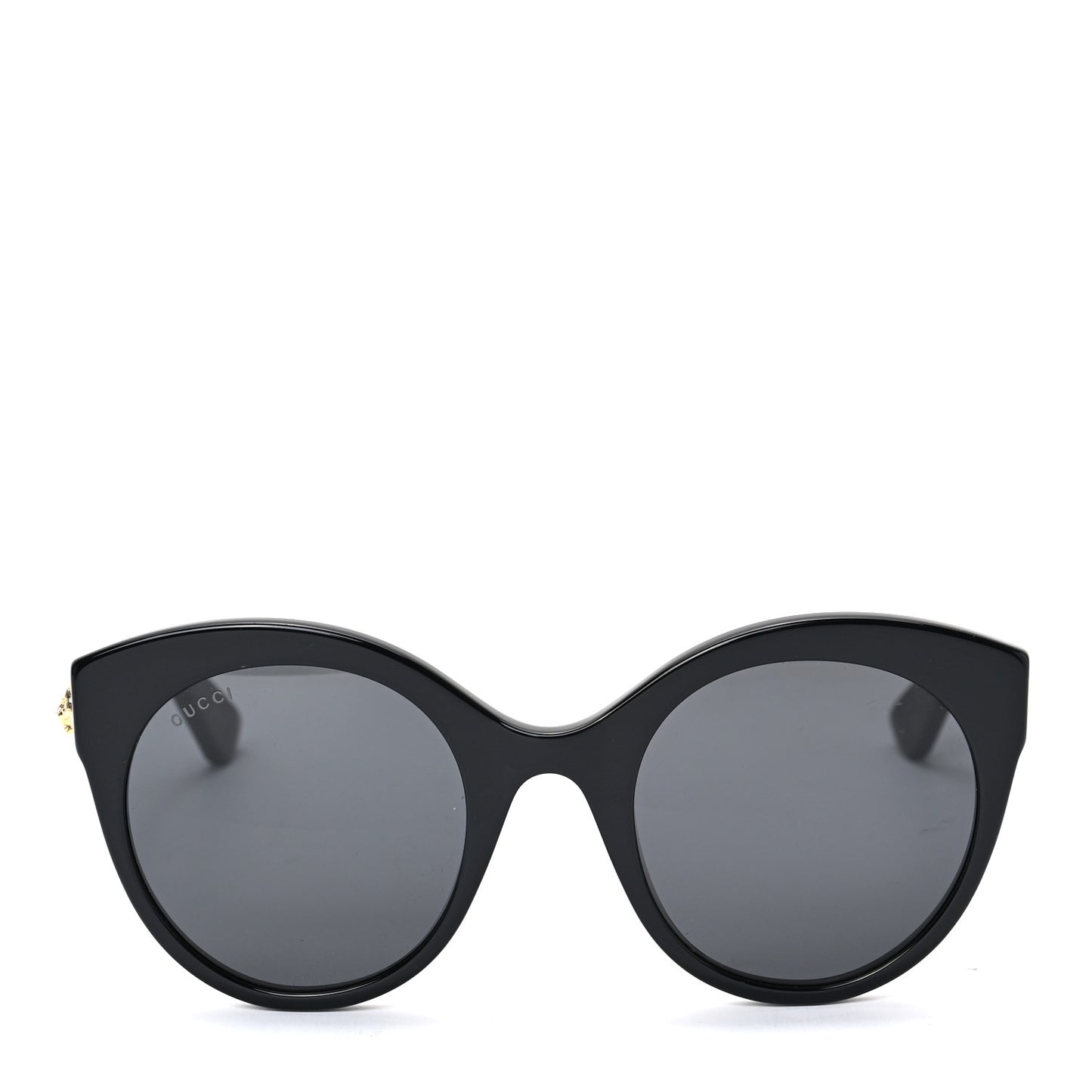 Round GG Sunglasses GG0028S Black