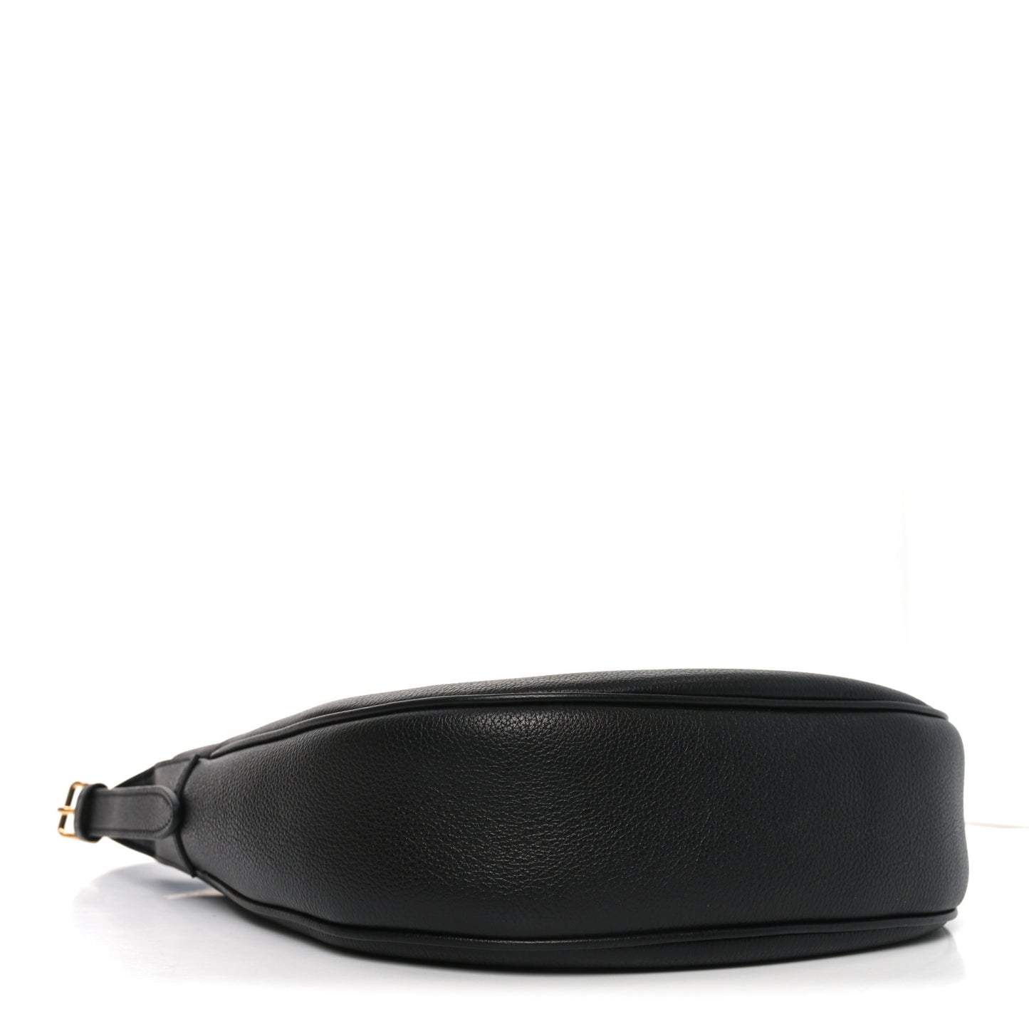 Supple Calfskin Cuir Triomphe Small Heloise Shoulder Bag Black
