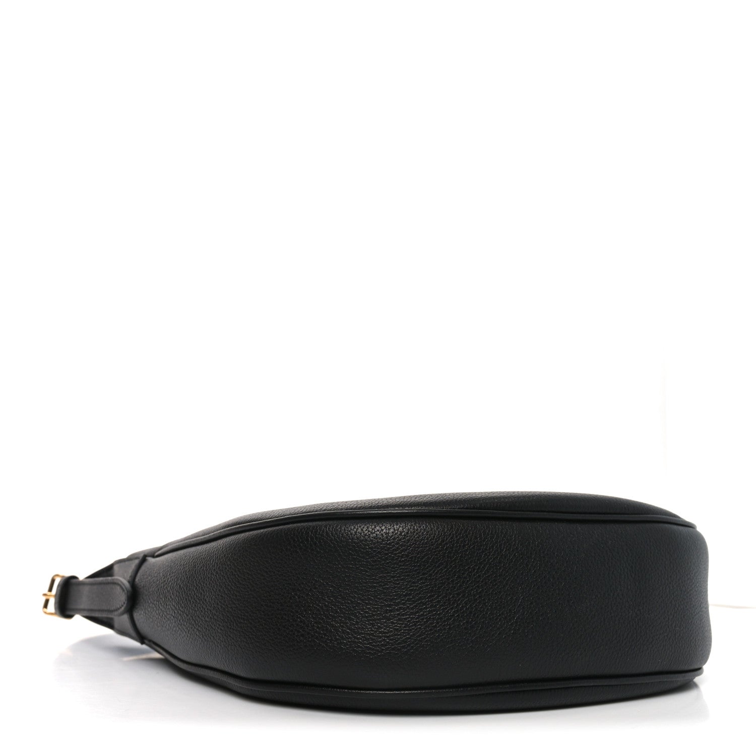 Celine Supple Calfskin Cuir Triomphe Small Heloise Shoulder Bag Black 4 of 11
