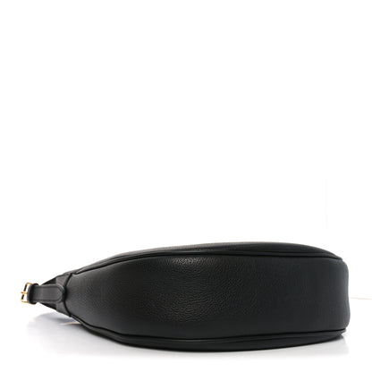 Celine Supple Calfskin Cuir Triomphe Small Heloise Shoulder Bag Black 4 of 11