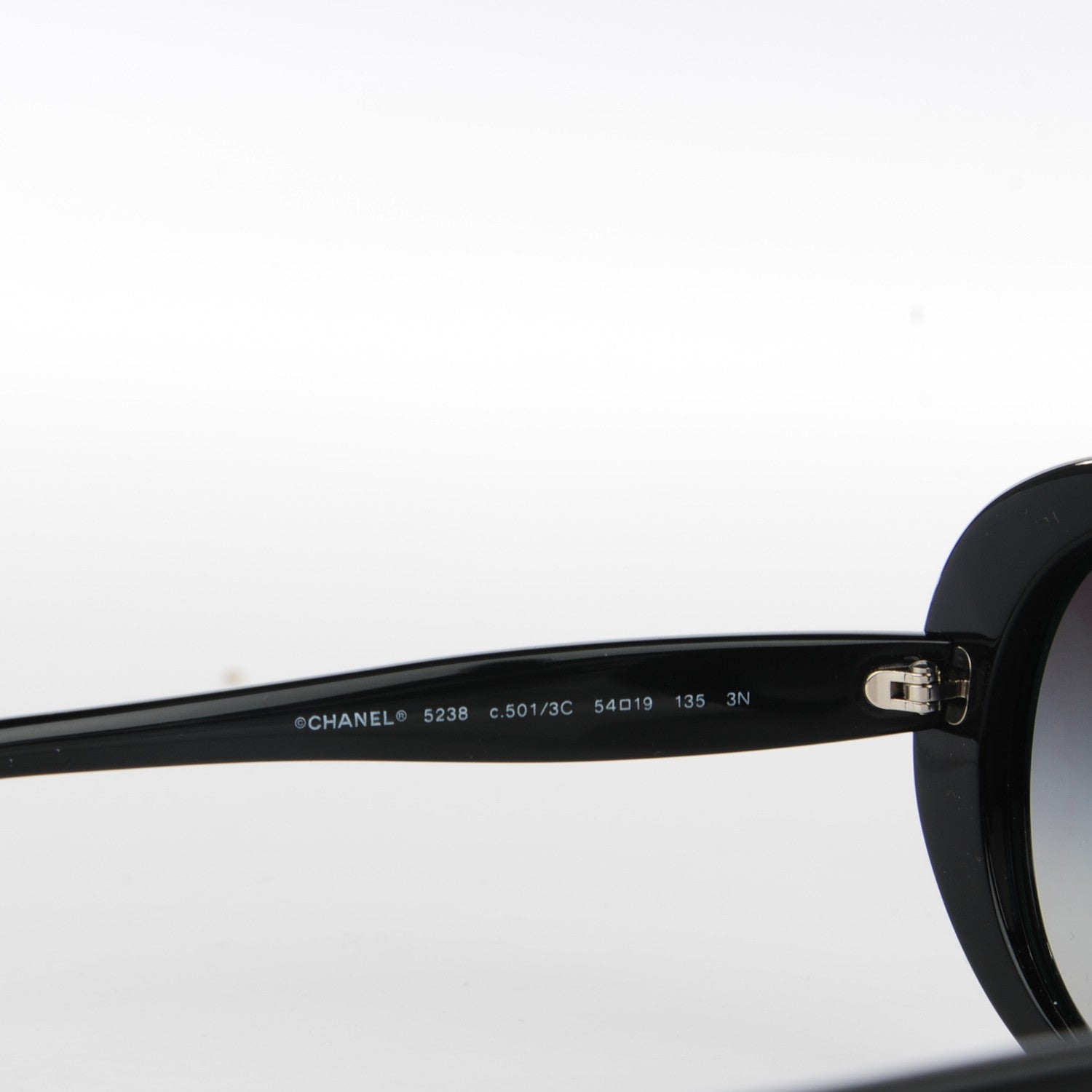 Chanel CC Sunglasses 5238 Black 4 of 6