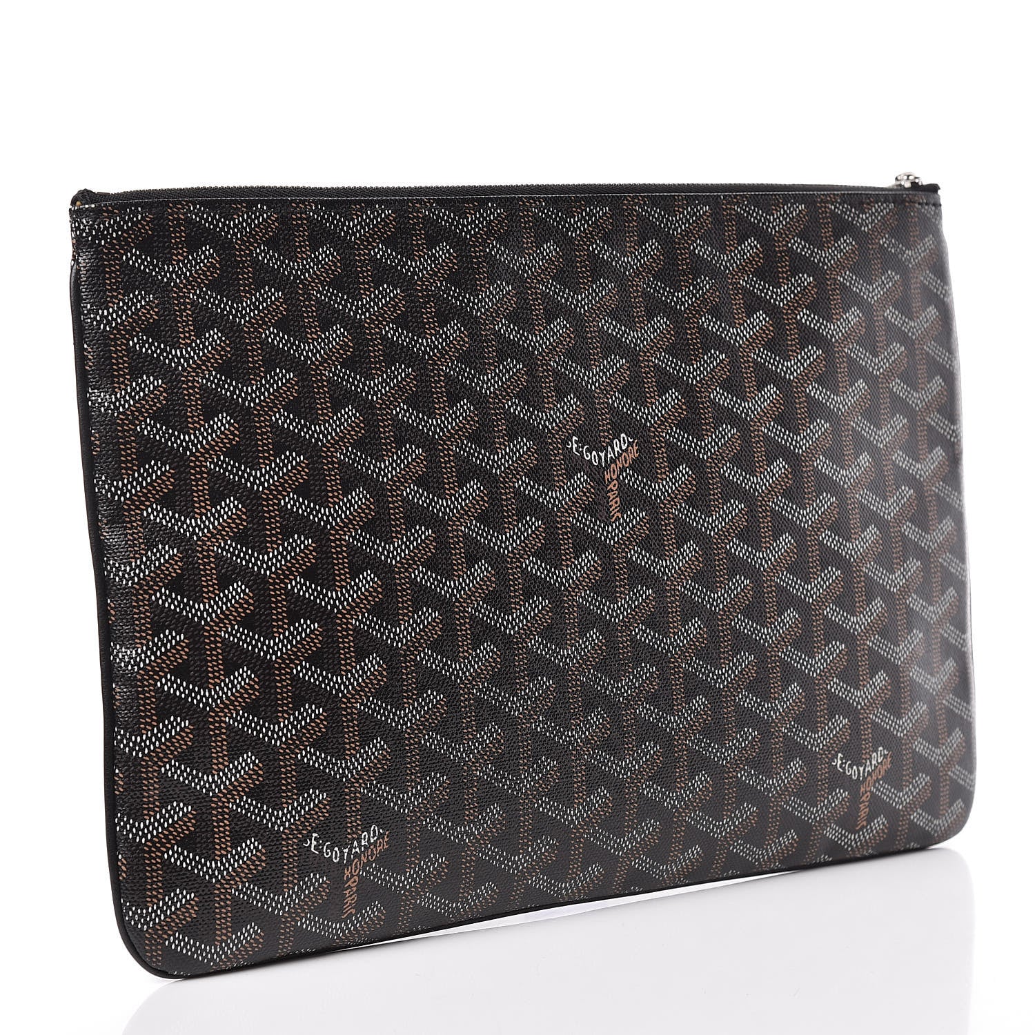 Goyard Goyardine Senat Pochette MM Black 3 of 6