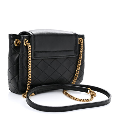 Saint Laurent Lambskin Quilted Monogram Mini Nolita Black 3 of 12