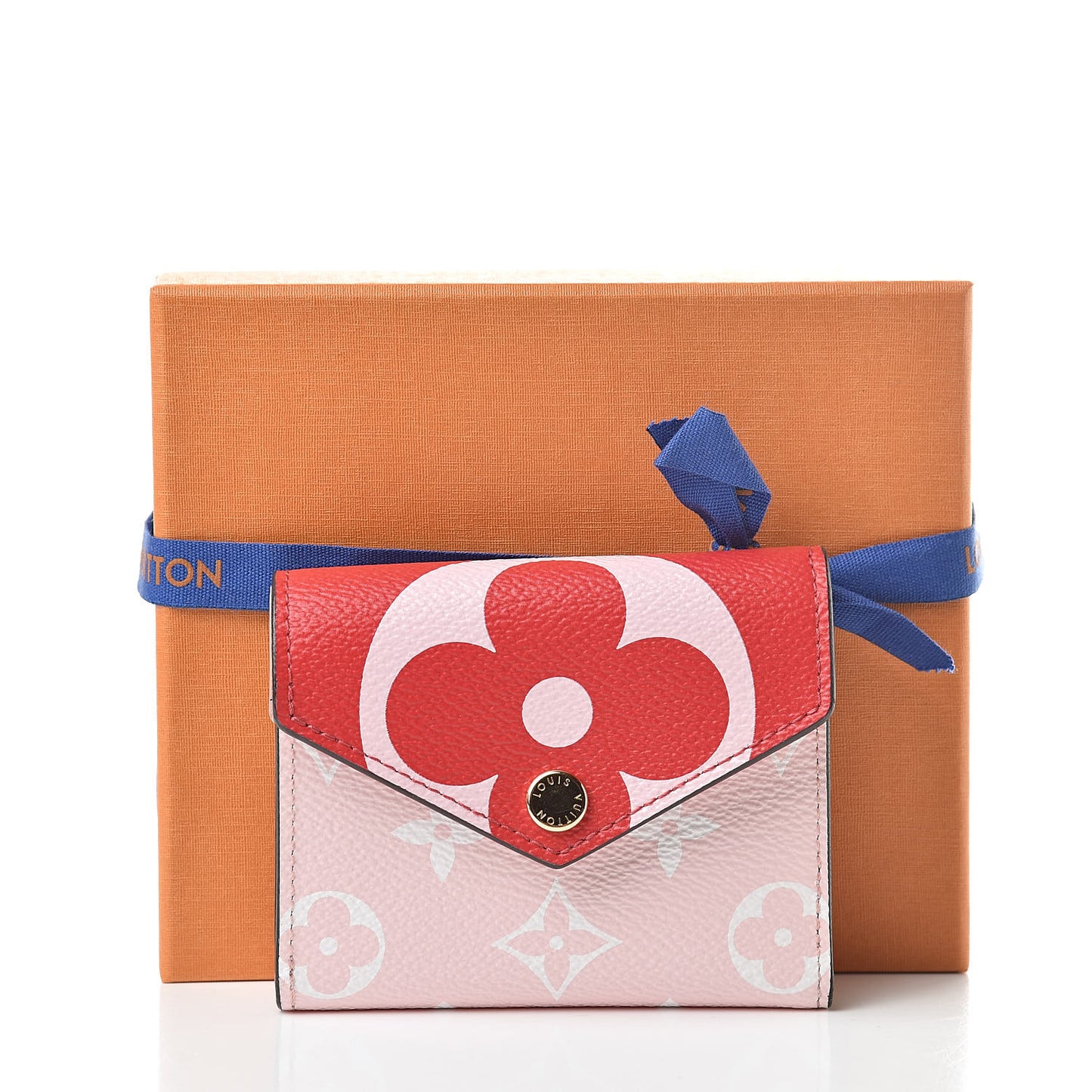 Monogram Giant Zoe Wallet Rouge Rose