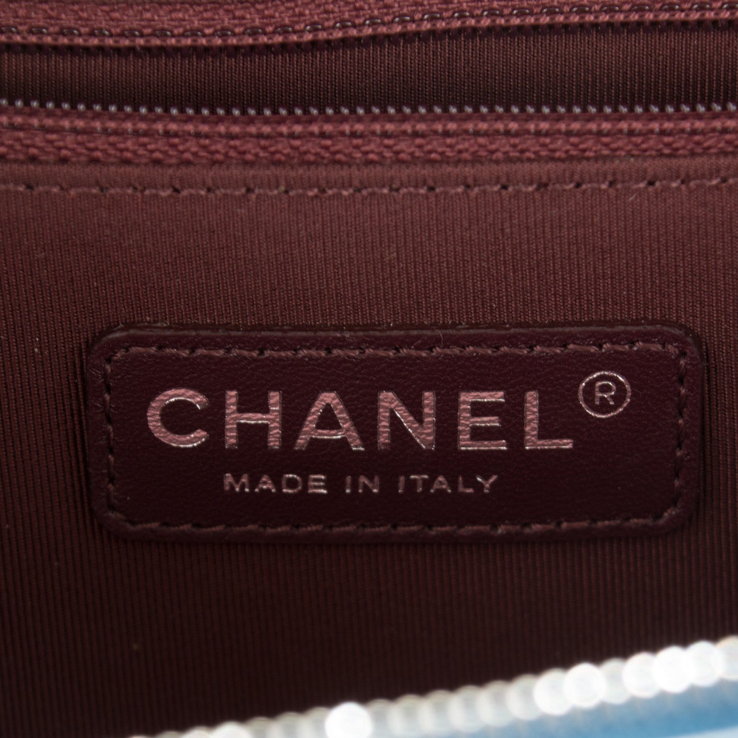 Chanel Glazed Calfskin Small Coco Boy Camera Case Blue 6 of 7