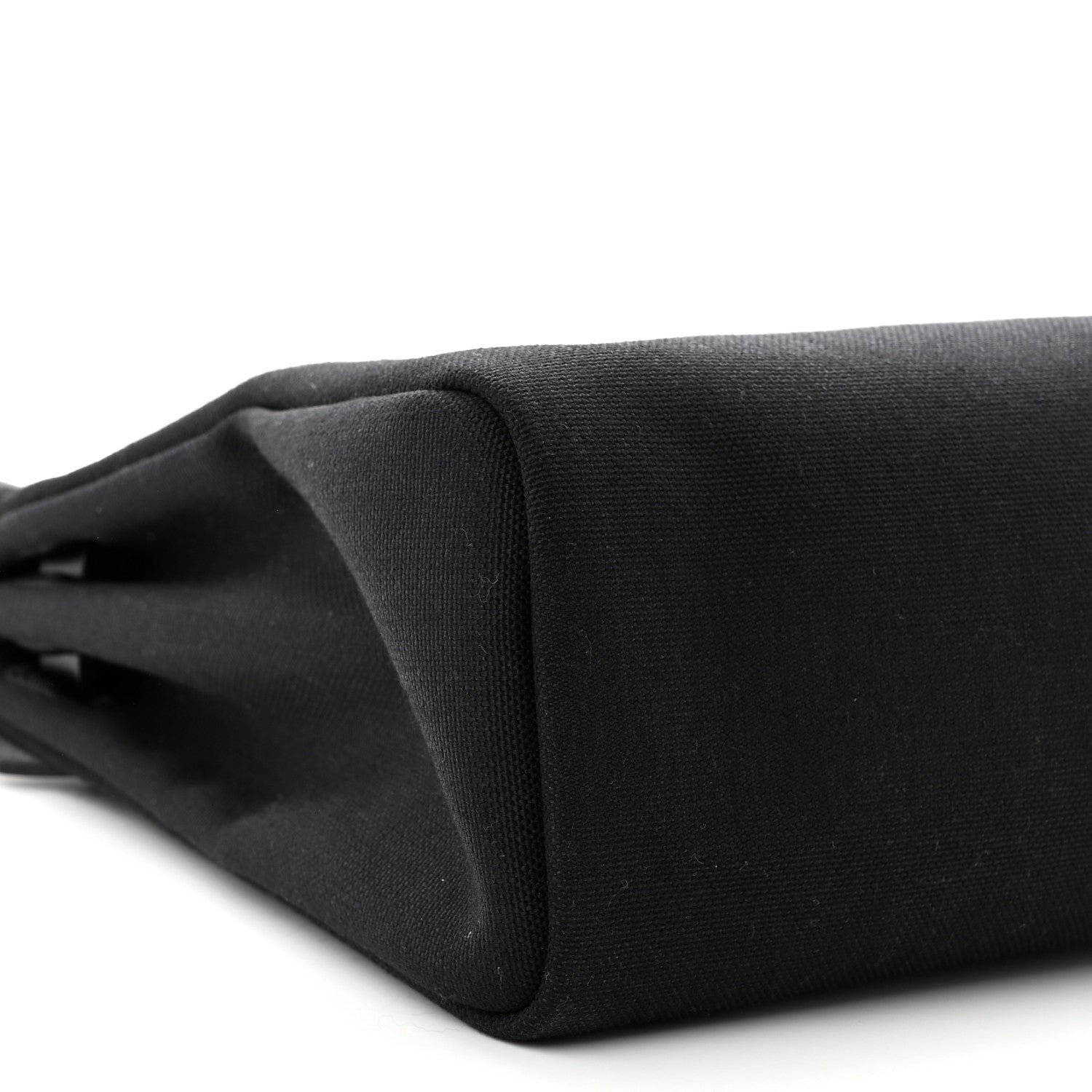 Hermes Military Toile Vache Hunter Herbag Zip Retourne 31 PM Black 10 of 11