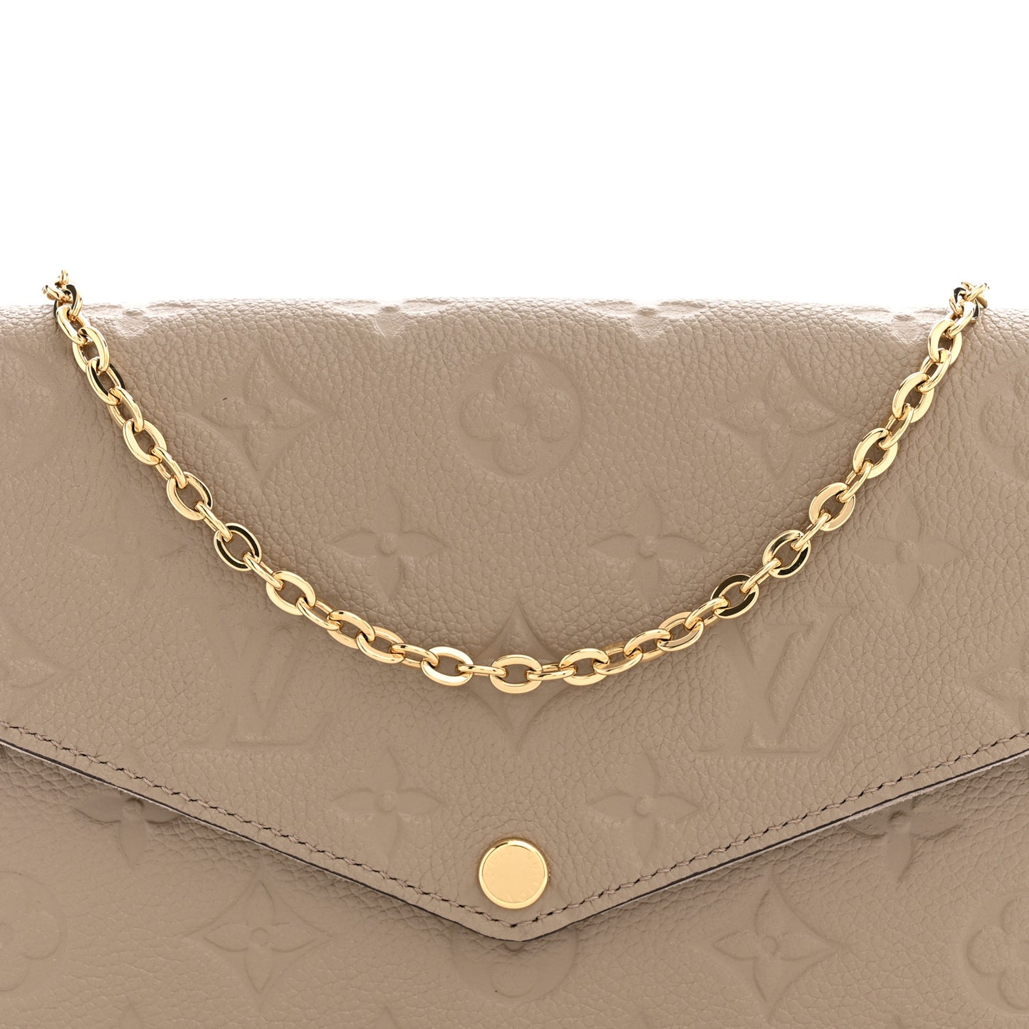 Empreinte Pochette Felicie Chain Wallet Tourterelle