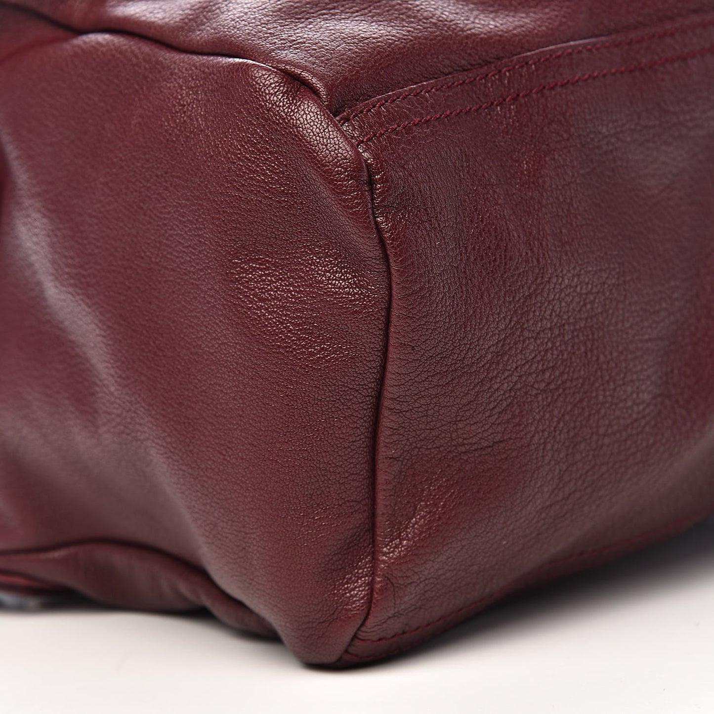 Sugar Goatskin Medium Pandora Oxblood
