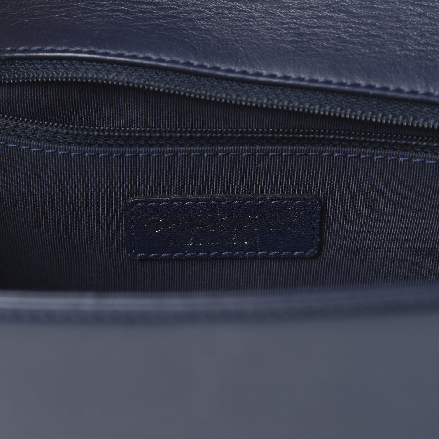 Calfskin Ombre Faded Quilted New Medium Boy Flap Blue