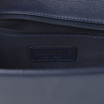 Chanel Calfskin Ombre Faded Quilted New Medium Boy Flap Blue 6 of 16
