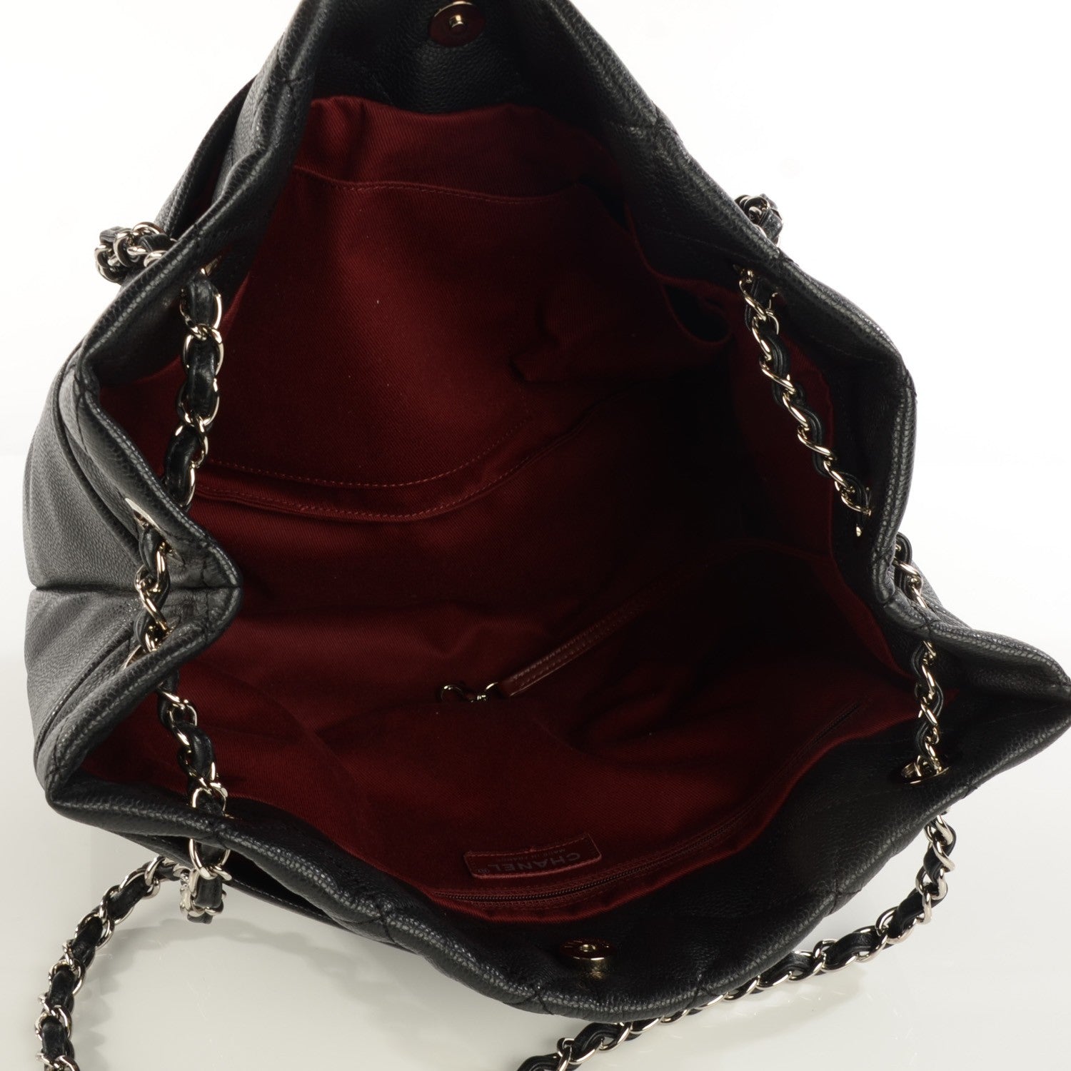 Chanel Caviar CC Timeless Soft Tote Black 7 of 7