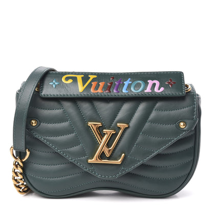 Louis Vuitton Calfskin New Wave Chain PM Emerald 1 of 10