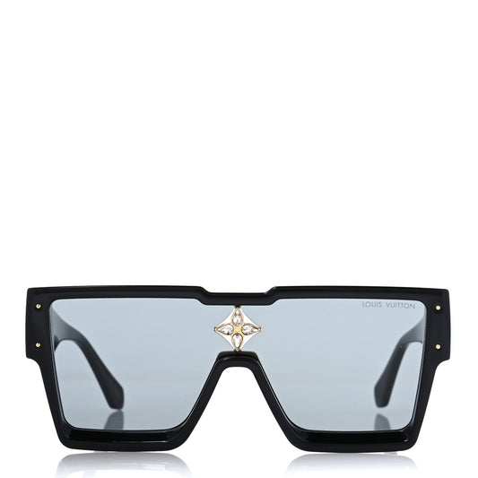 Acetate Swarovski Crystal Cyclone Sunglasses Z1578W Black