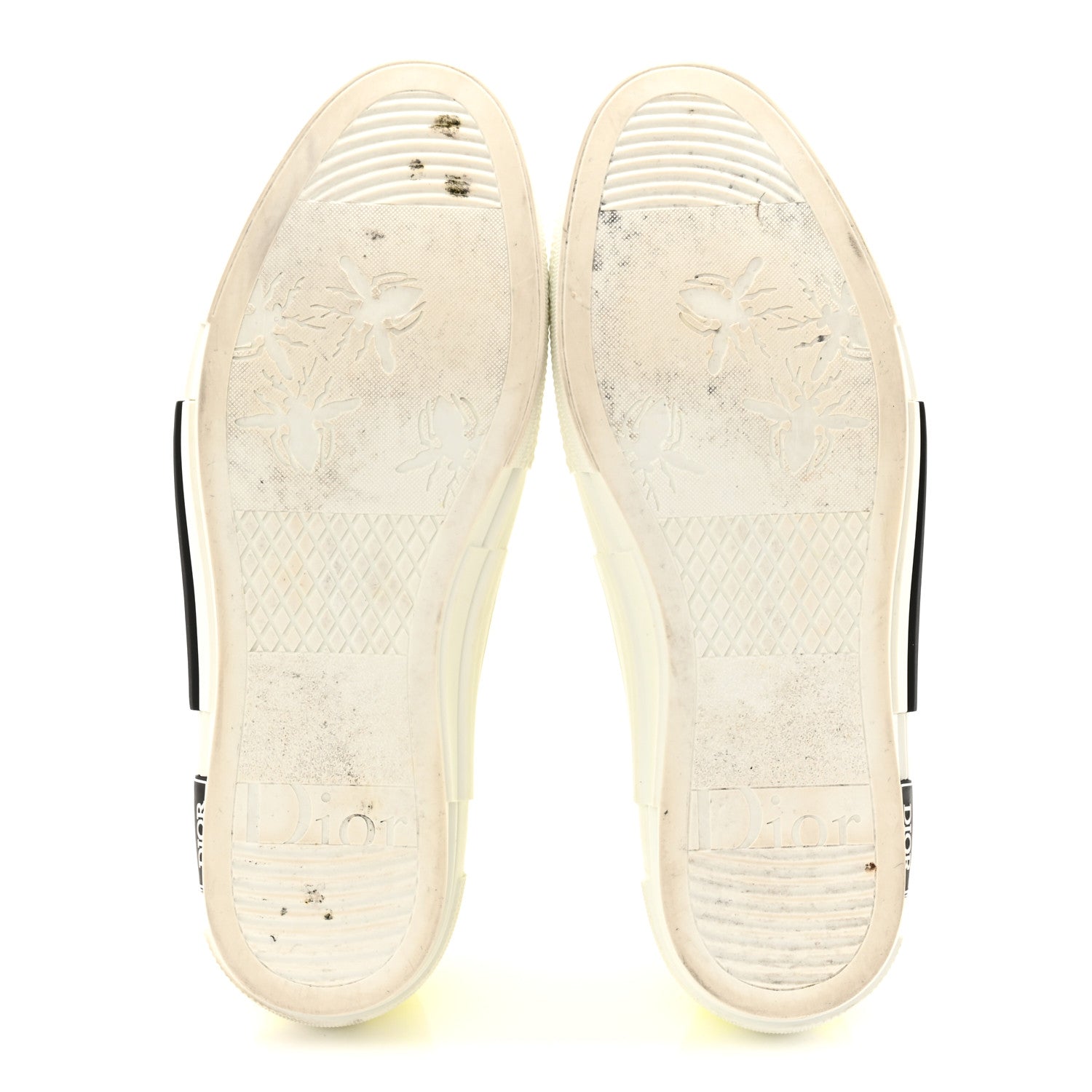 Christian Dior Technical Canvas Oblique Mens B23 Low Top Sneaker 43 Yellow 6 of 10