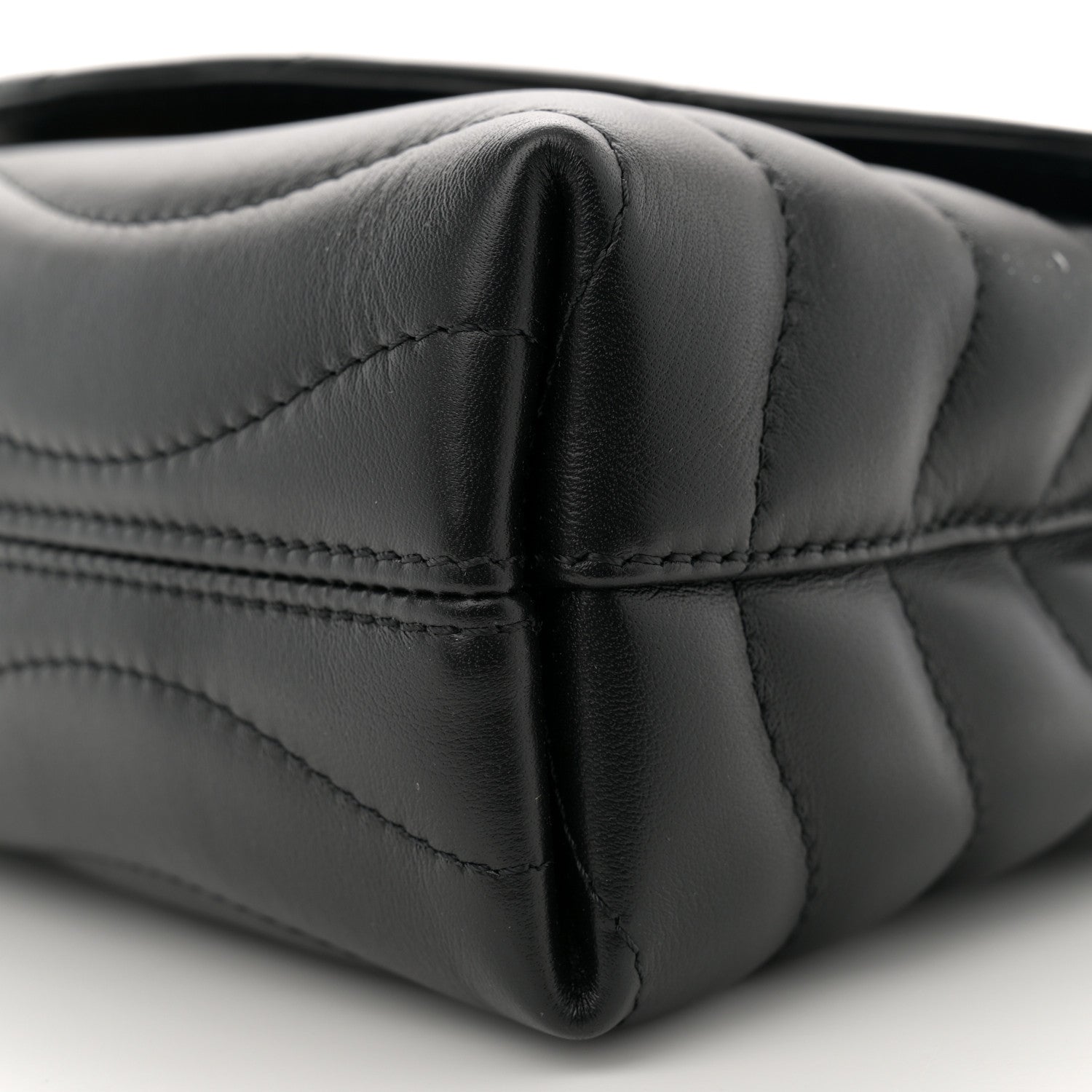 Louis Vuitton Calfskin LV New Wave Chain Bag Black 9 of 10