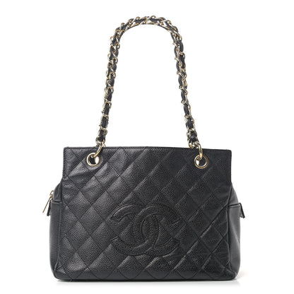 Chanel Caviar Quilted Petit Timeless Tote PTT Black 1 of 13