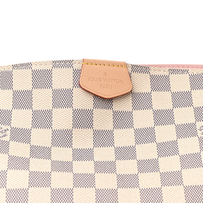 Louis Vuitton Damier Azur Graceful PM Rose Ballerine 7 of 10