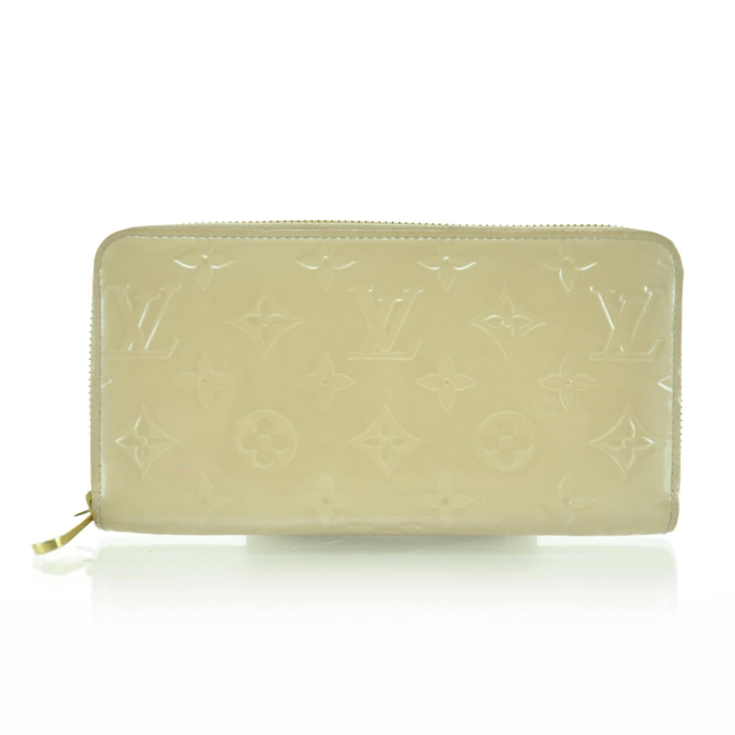 Louis Vuitton Vernis Zippy Wallet Beige 1 of 8