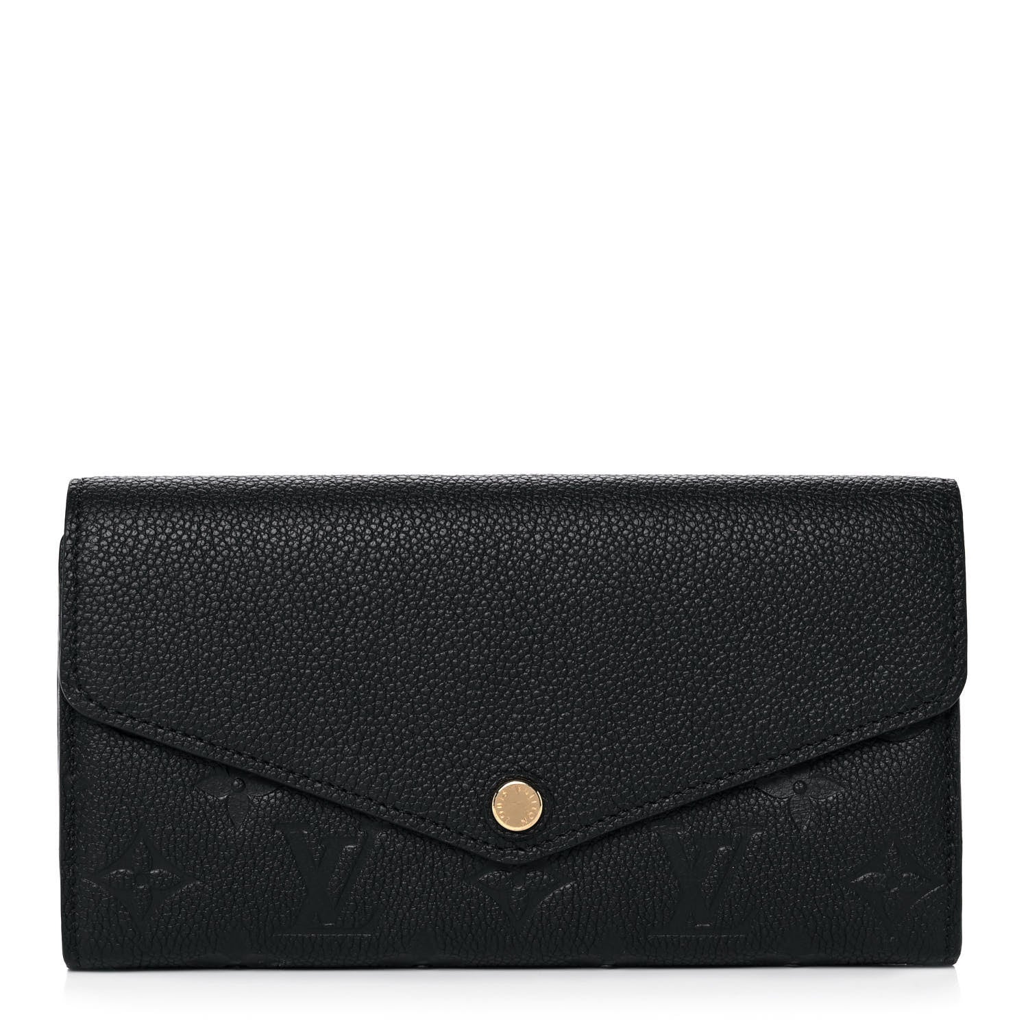 Louis Vuitton Empreinte Sarah Wallet NM Black 1 of 8