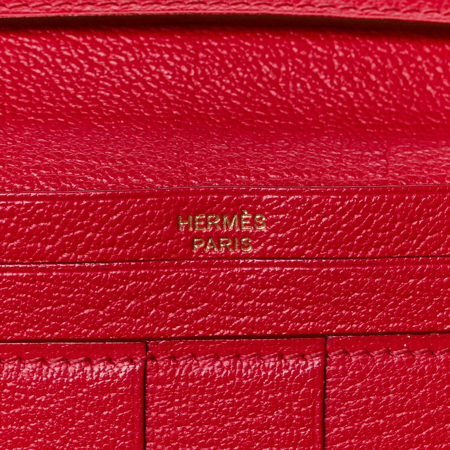 Hermes Ostrich Bearn Wallet 7 of 9