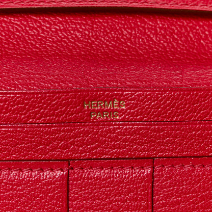 Hermes Ostrich Bearn Wallet 7 of 9