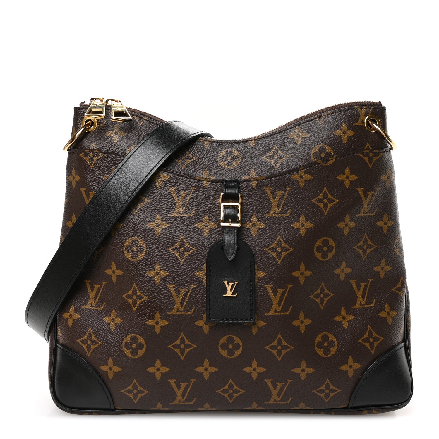 Louis Vuitton Monogram Odeon MM Black 1 of 12