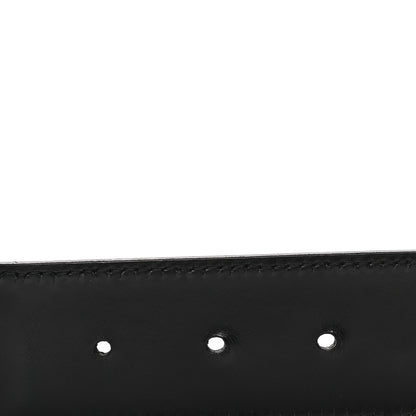 Gucci Calfskin Web Interlocking G Belt 85 34 Black 5 of 6