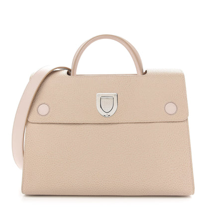 Christian Dior Grained Calfskin Medium Diorever Flap Tapioca 1 of 9