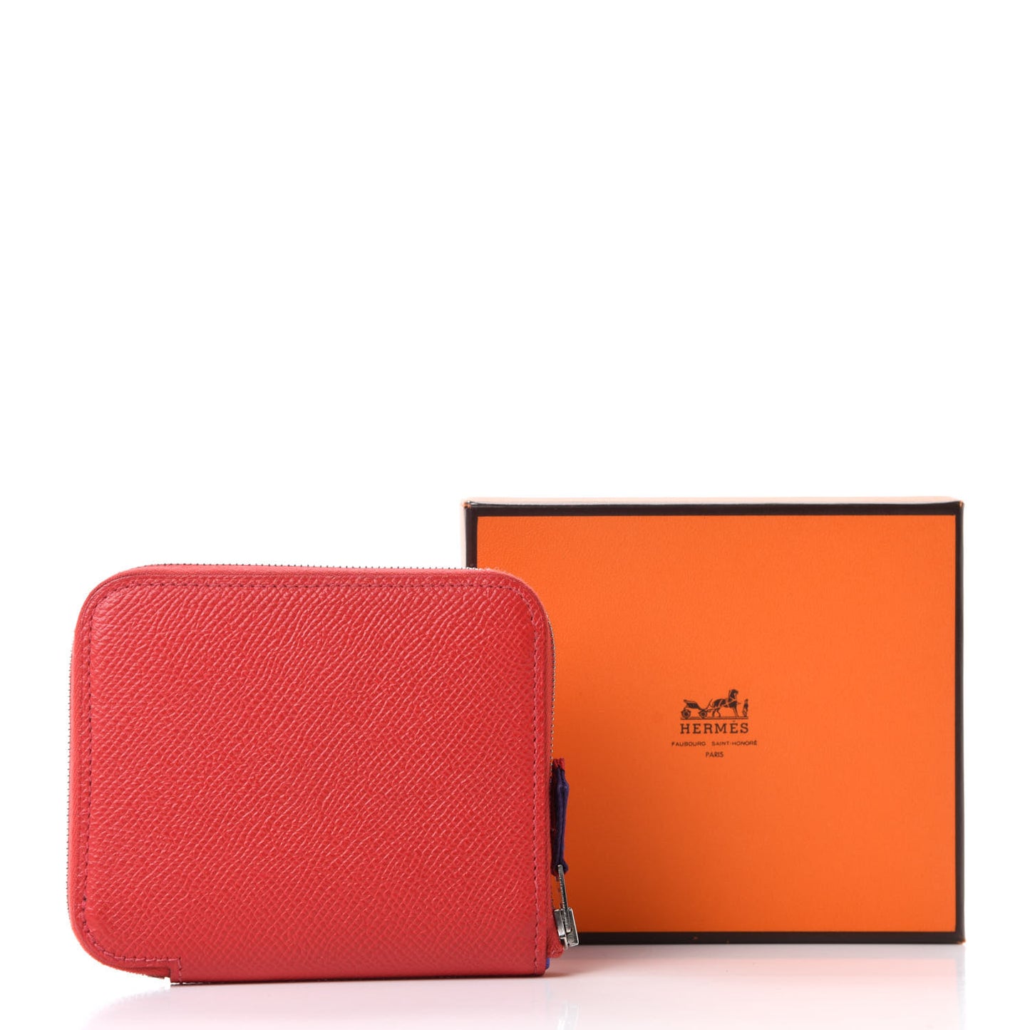 Epsom Silk'in Compact Wallet Bougainvillea