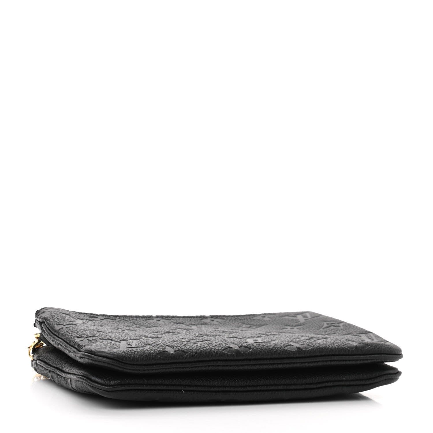 Louis Vuitton Empreinte Double Zip Pochette Black 4 of 11