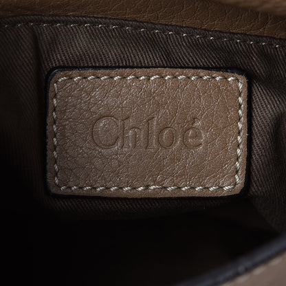 Chloe Calfskin Medium Marcie Round Zip Crossbody Bag Nut 6 of 9