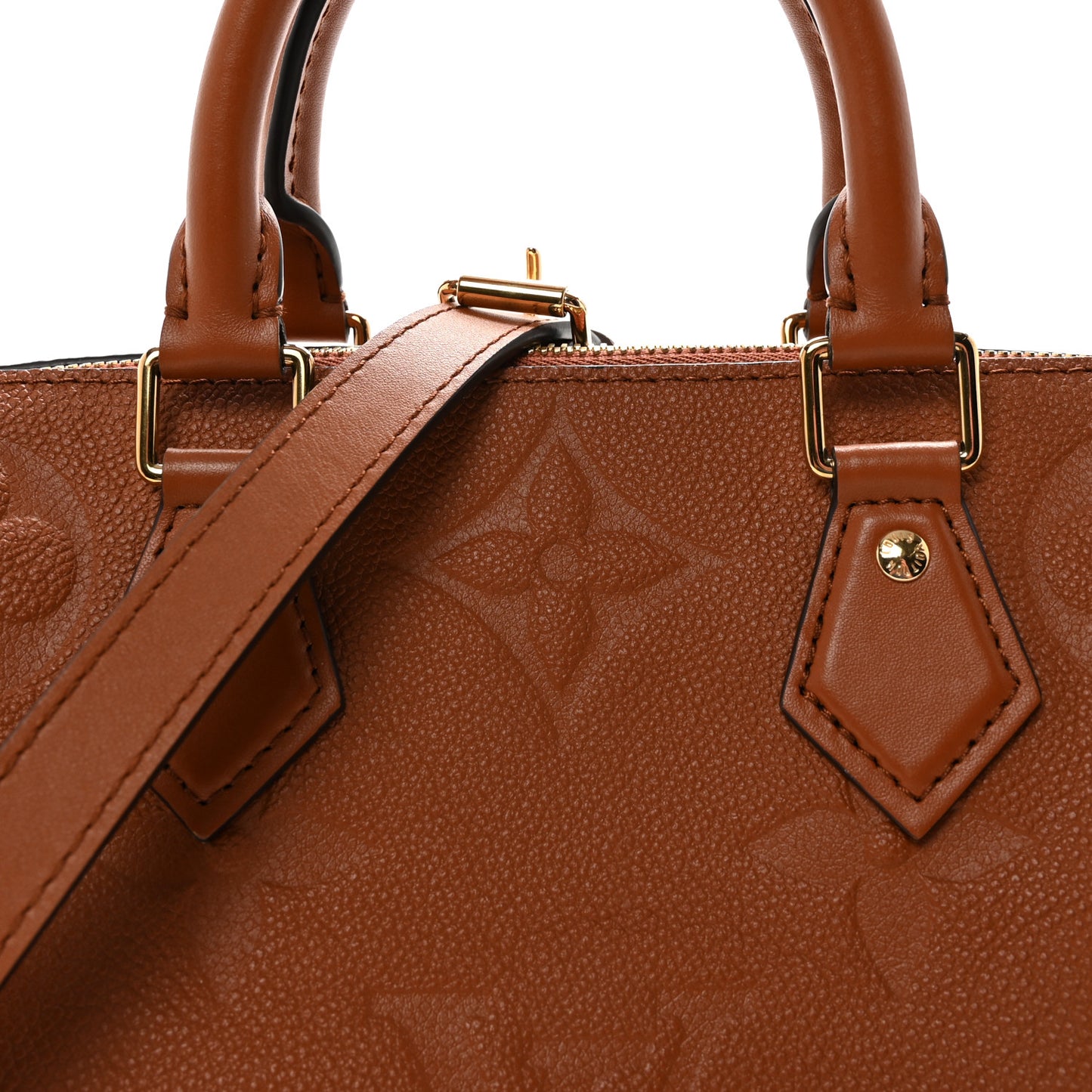 Empreinte Monogram Giant Speedy Bandouliere 25 Cognac