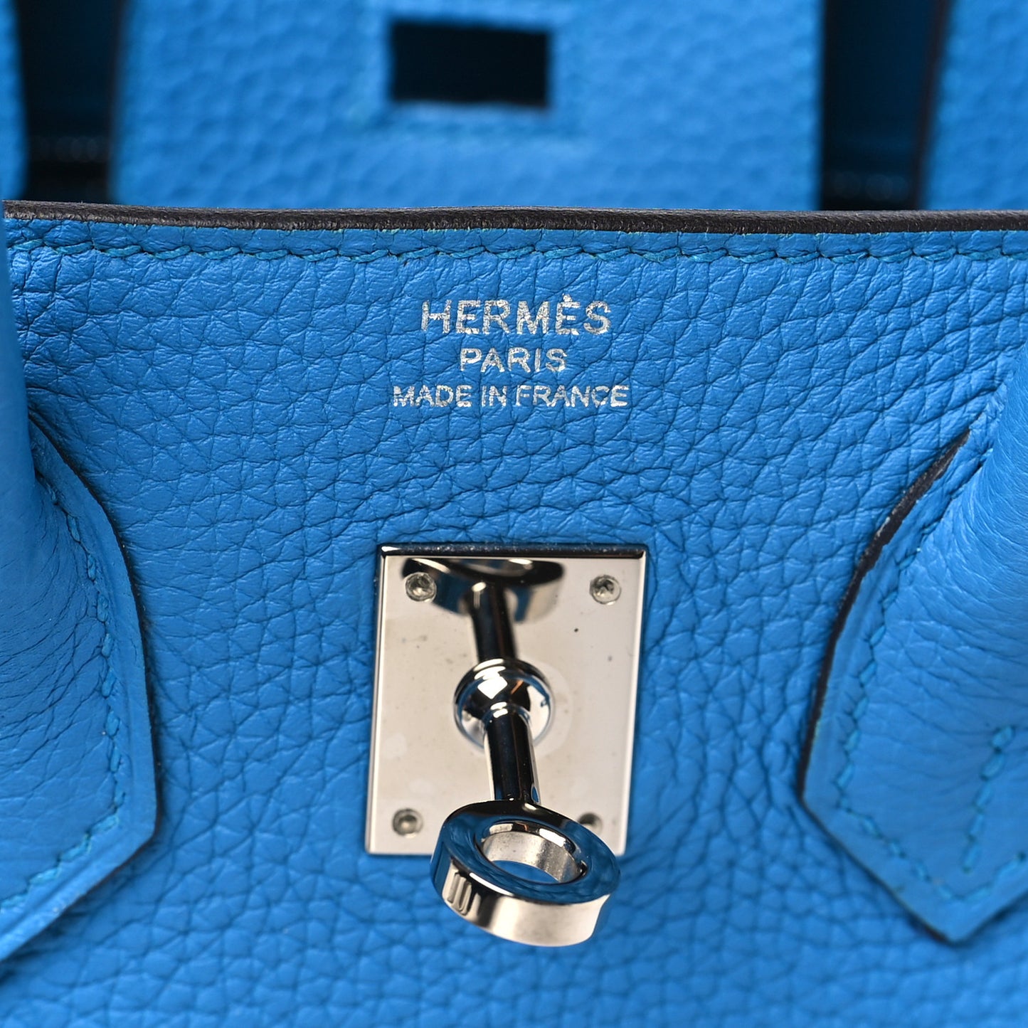 Togo Birkin 25 Bleu Zanzibar