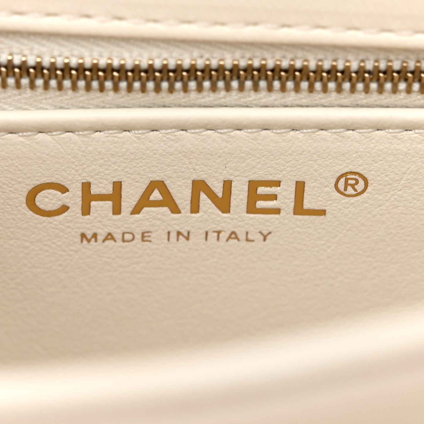 Lambskin Quilted Small Trendy Chain CC Flap Dual Handle Bag White