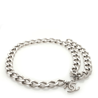 Chanel Chain Link CC Adjustable Belt Silver 1 of 3
