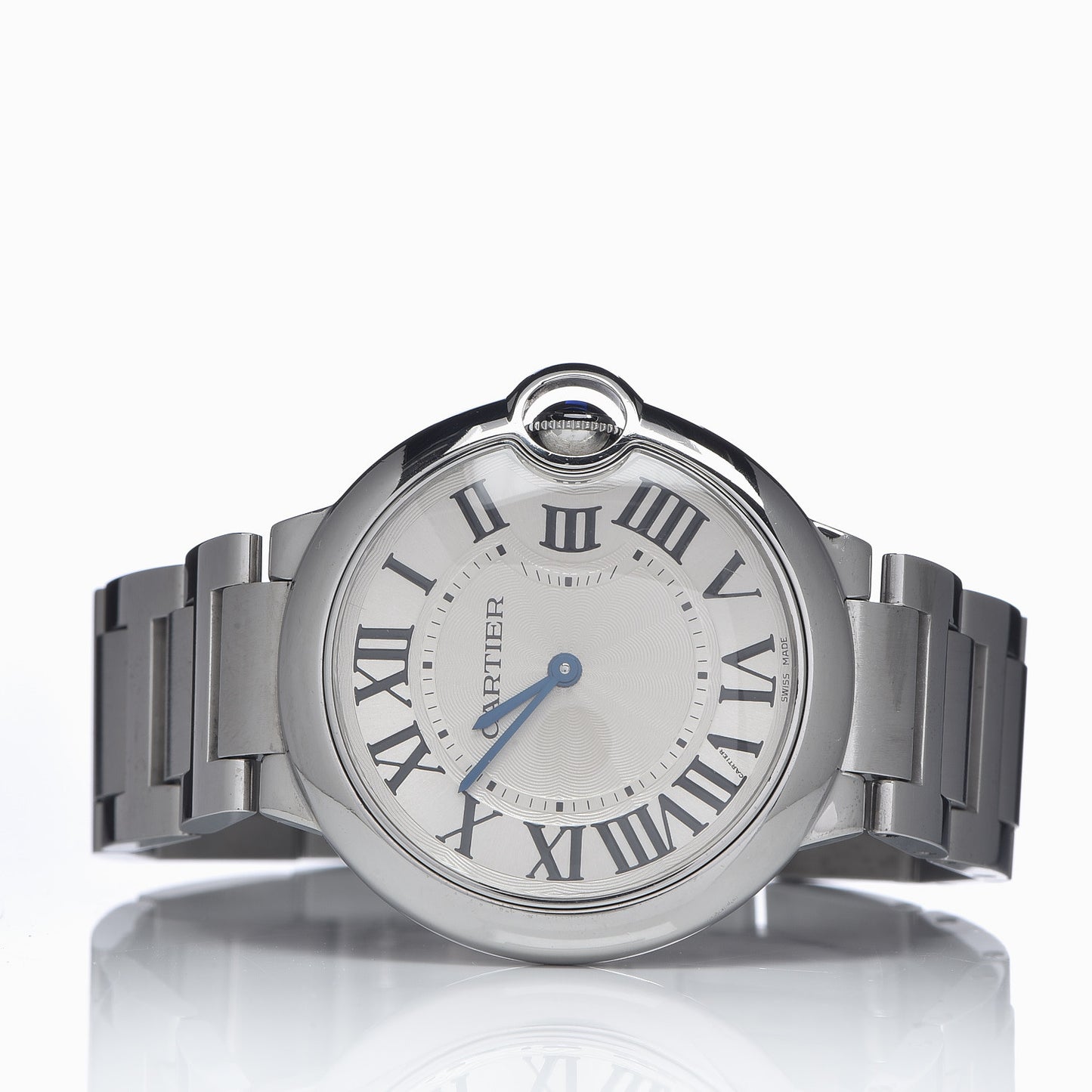 Stainless Steel 36mm Ballon Bleu De Quartz Watch