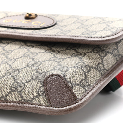 Gucci GG Supreme Monogram Neo Vintage Web Belt Bag Brown 9 of 9